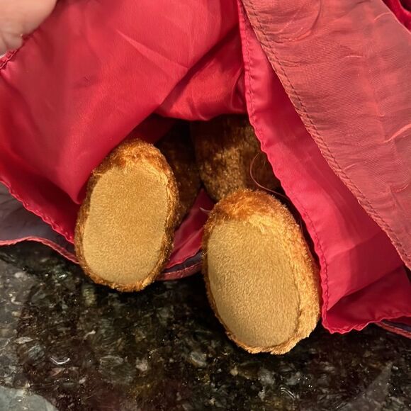 GUND Jewel Teddy Bear Plush Stuffed Animal Burgundy Dress - Picture 3 of 9